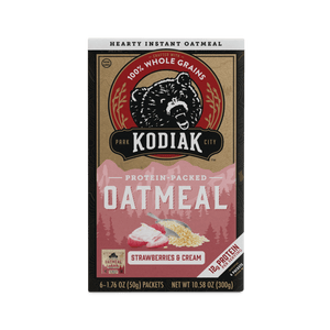 Strawberries & Cream Oatmeal Packets