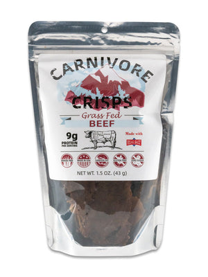 Carnivore Crisps Grass fed Beef 1.5 oz