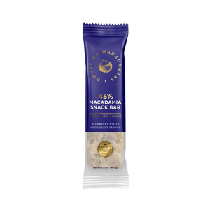 Blueberry White Chocolate Macadamia Snack Bar (12 Bars)